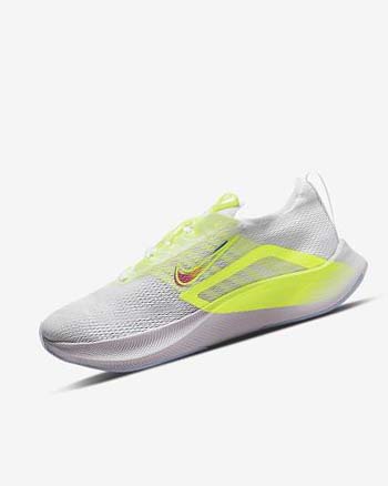 Nike Zoom Fly 4 Premium Blancos Verdes Plateadas | MX 5371